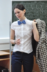 Царькова Наталья Владимировна представила свою работу «Разработка коллекции женской одежды класса pret-a-porter»