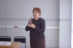 Леденева Ирина Николаевна выражает благодарность итальянским коллегам за содержательные выступления